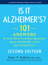Is It Alzheimer's?